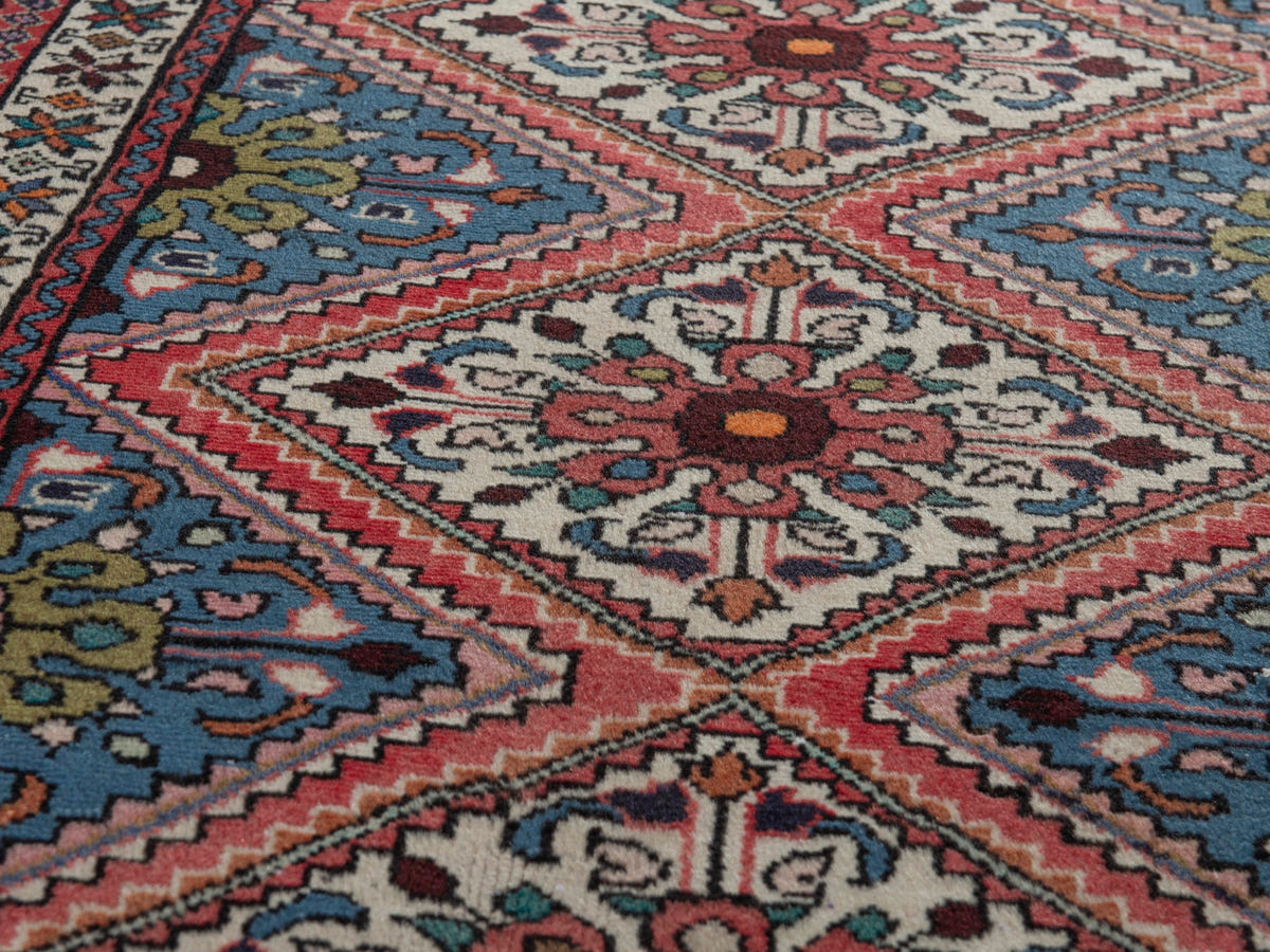 5743, Persian Hamadan Runner Rug