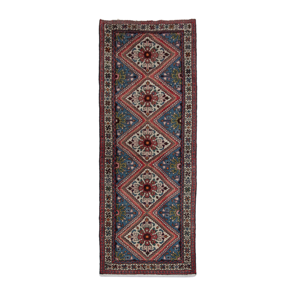5743 - Persian Hamadan Runner Rug 2'6" x 6'8"