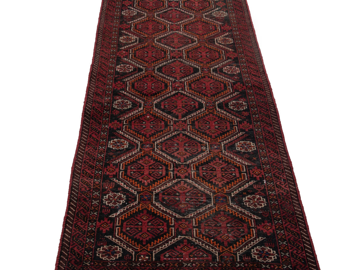 5754, Persian Baluch Mini Rug