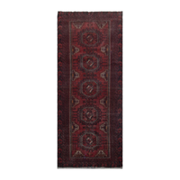 5757 - Persian Baluch Runner Rug 3'7" x 8'8"