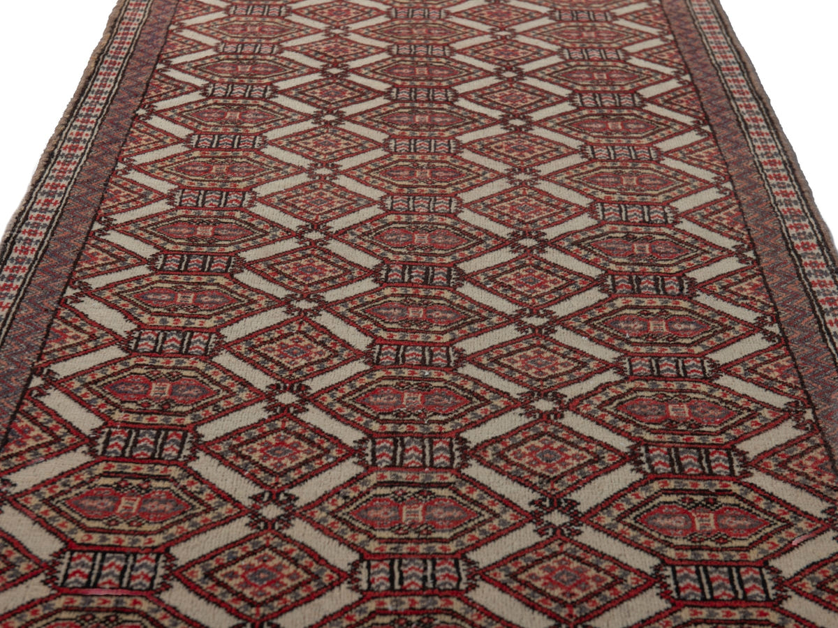 5763, Persian Torkaman Mini Rug
