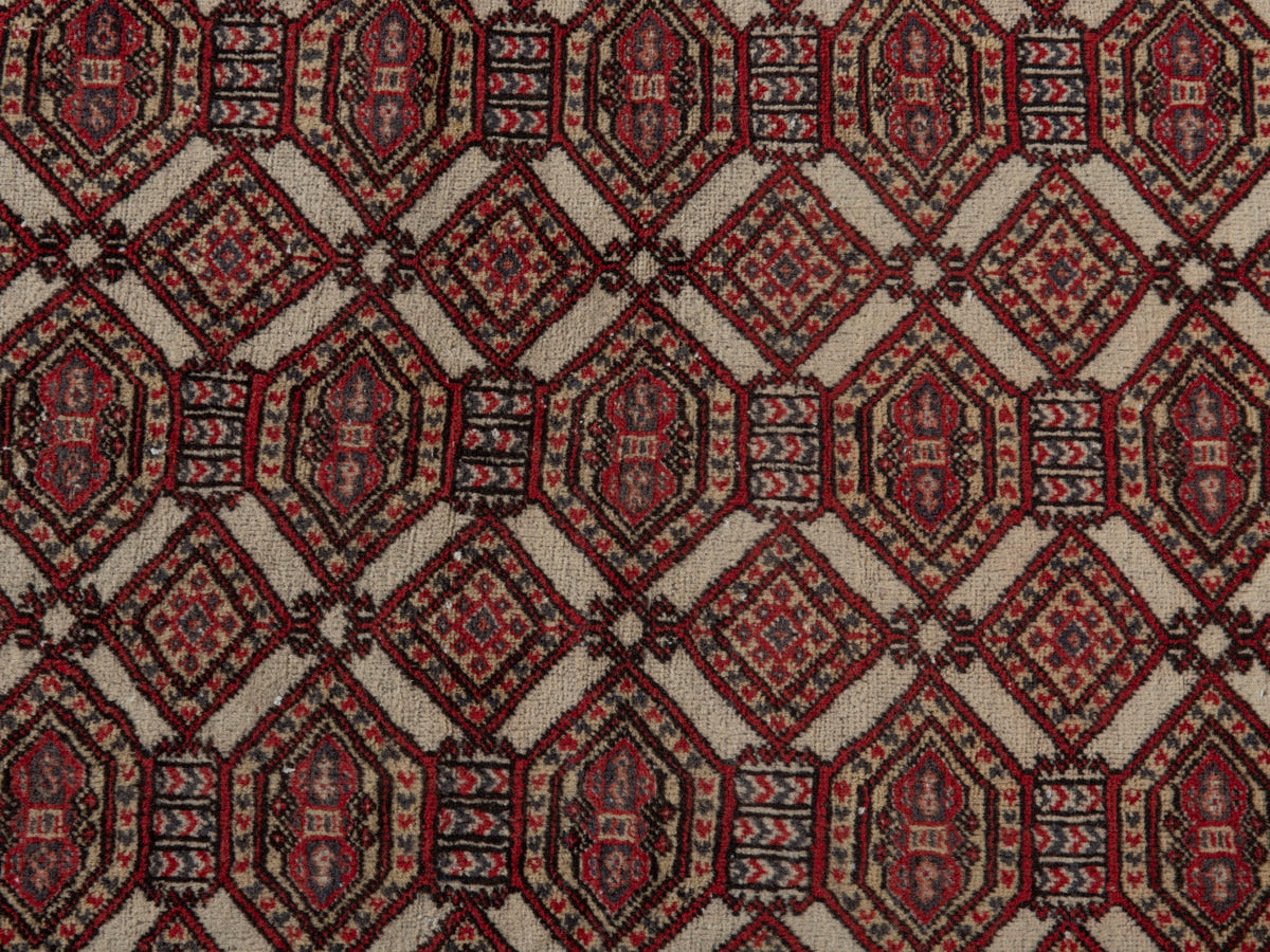 5763, Persian Torkaman Mini Rug