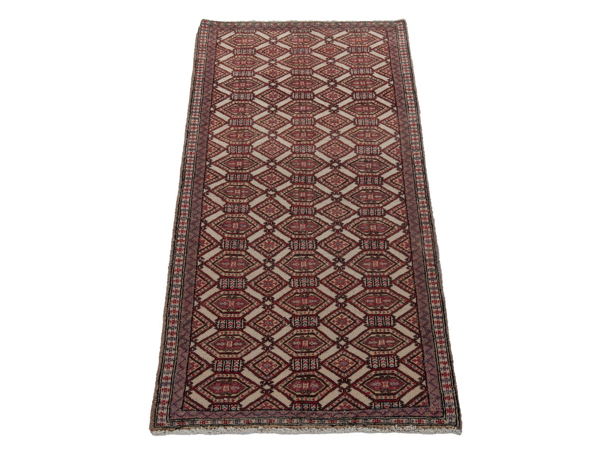 5763, Persian Torkaman Mini Rug