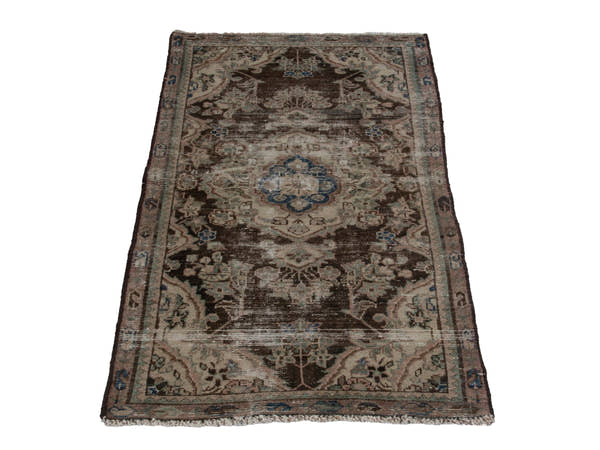 5768, Persian Hamadan Mini Rug