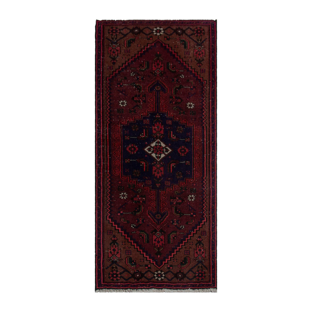 5769 - Persian Zanjan Runner Rug 2'9" x 6'3"