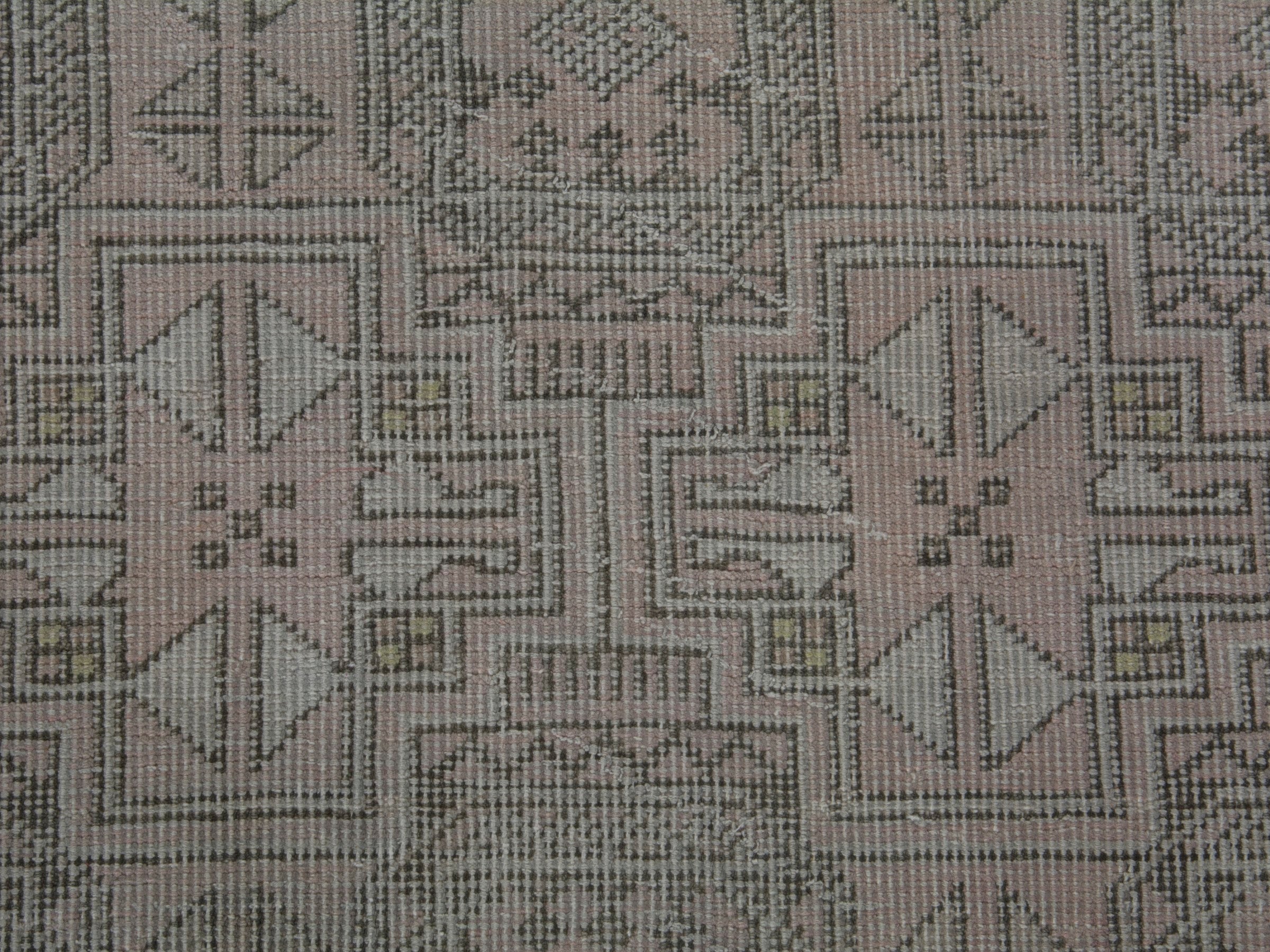 Persian Baluch runner rug in beige and greige, view 12 of 16