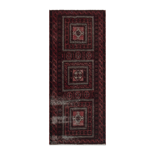 5778 - Persian Baluch Runner Rug 3'2" x 7'7"