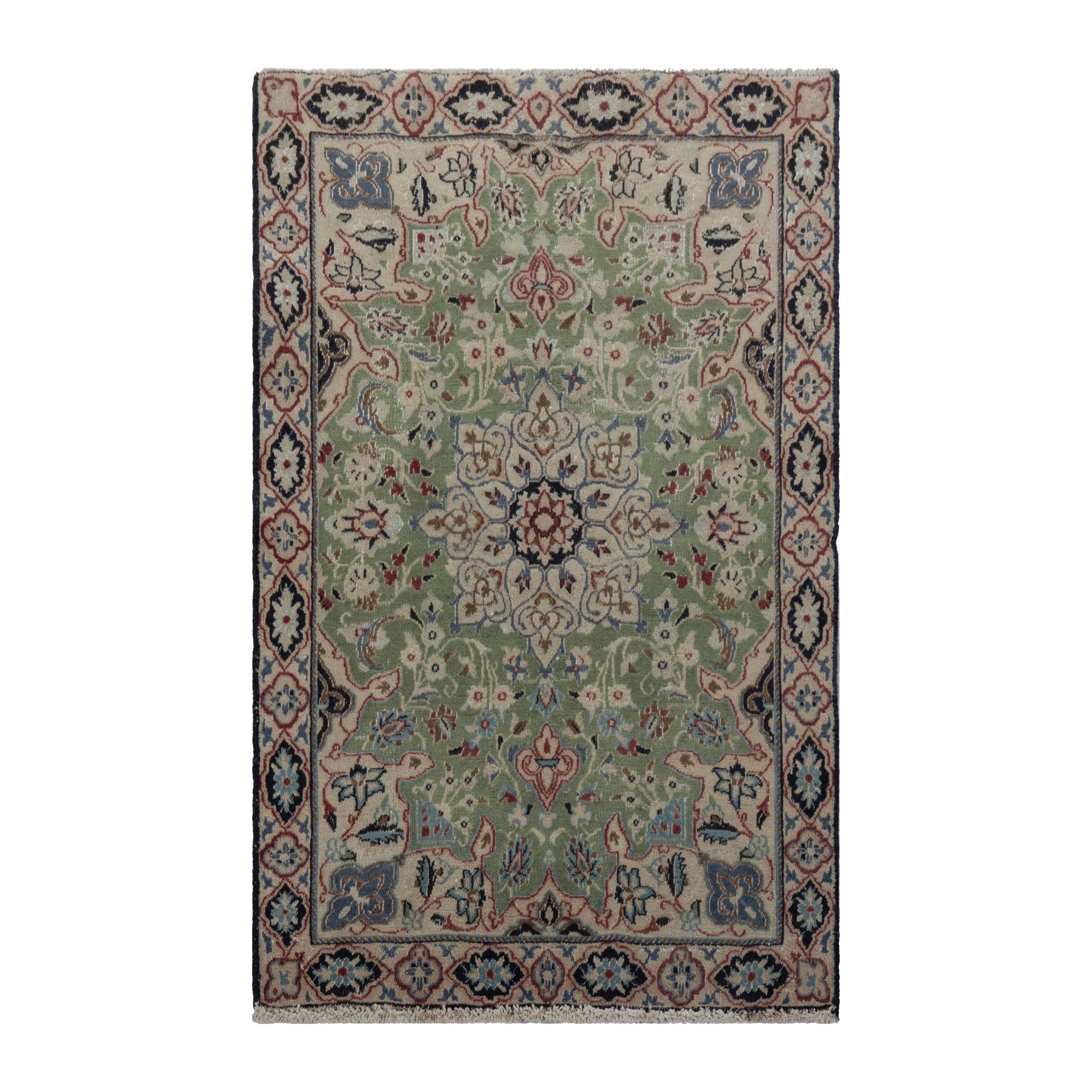 5783 - Persian Nain Accent Rug 2'6" x 4'