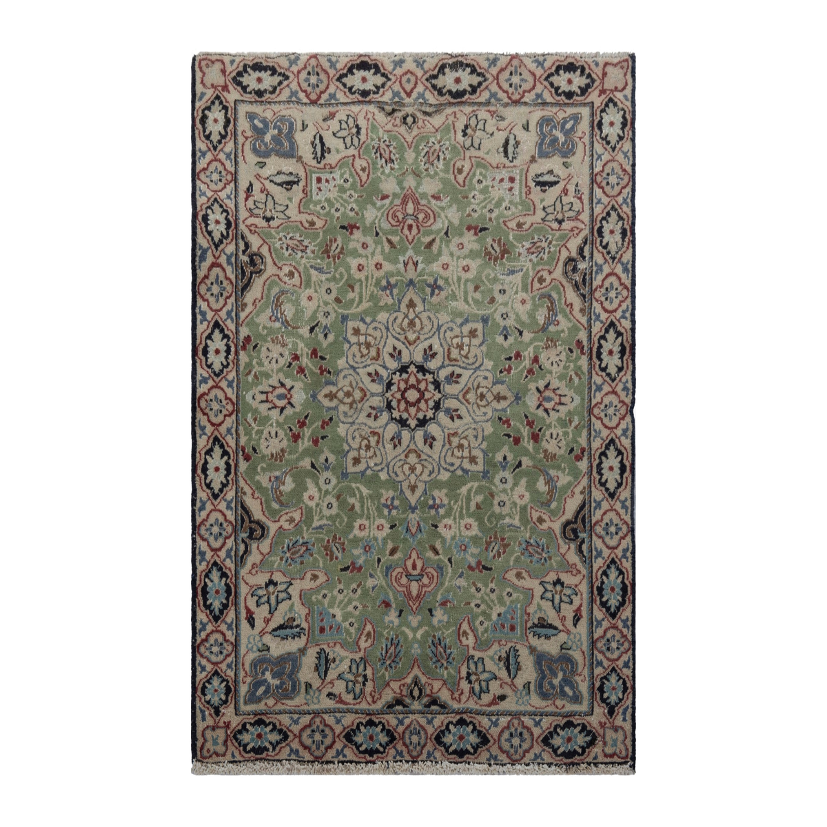 5783 - Persian Nain Accent Rug 2'6" x 4'