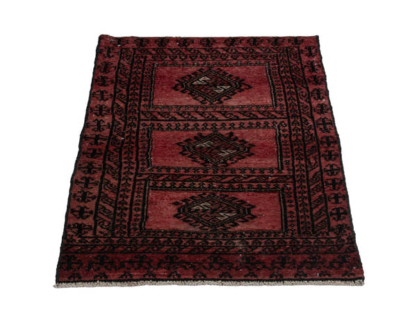 5791, Persian Baluch Mini Rug