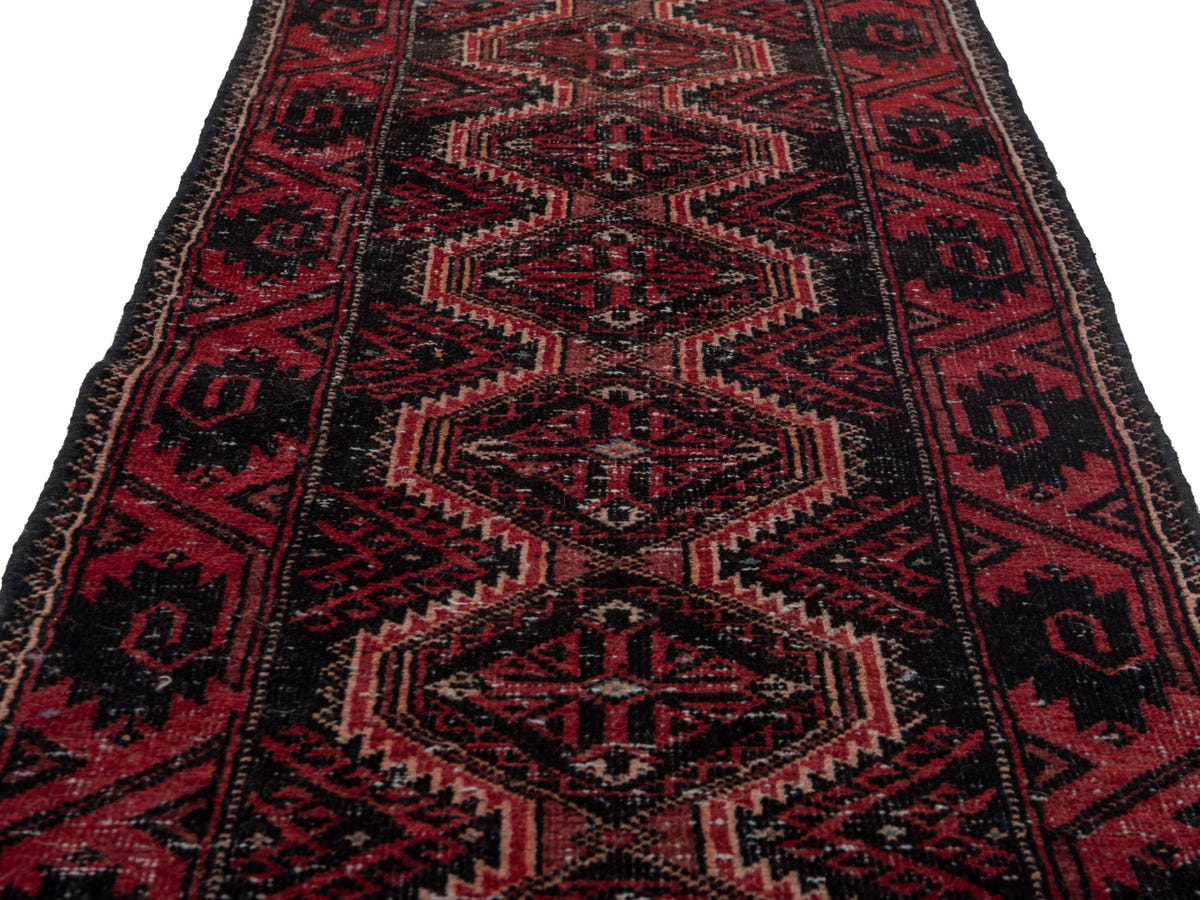 5794, Persian Baluch Runner Rug