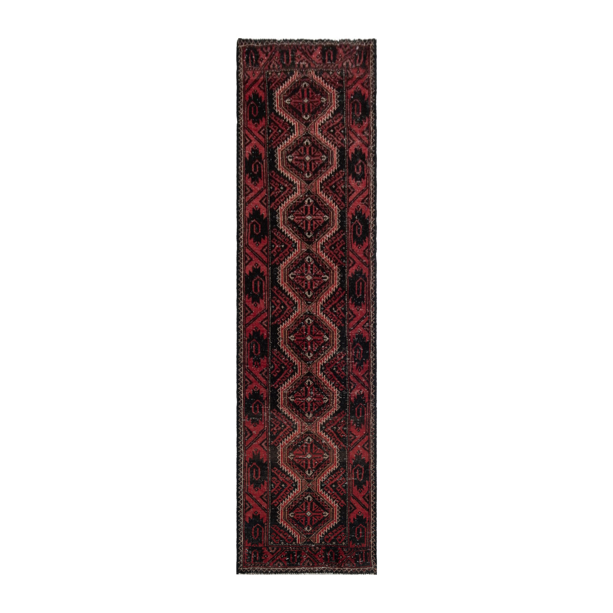 5794 - Persian Baluch Runner Rug 1'10" x 6'11"