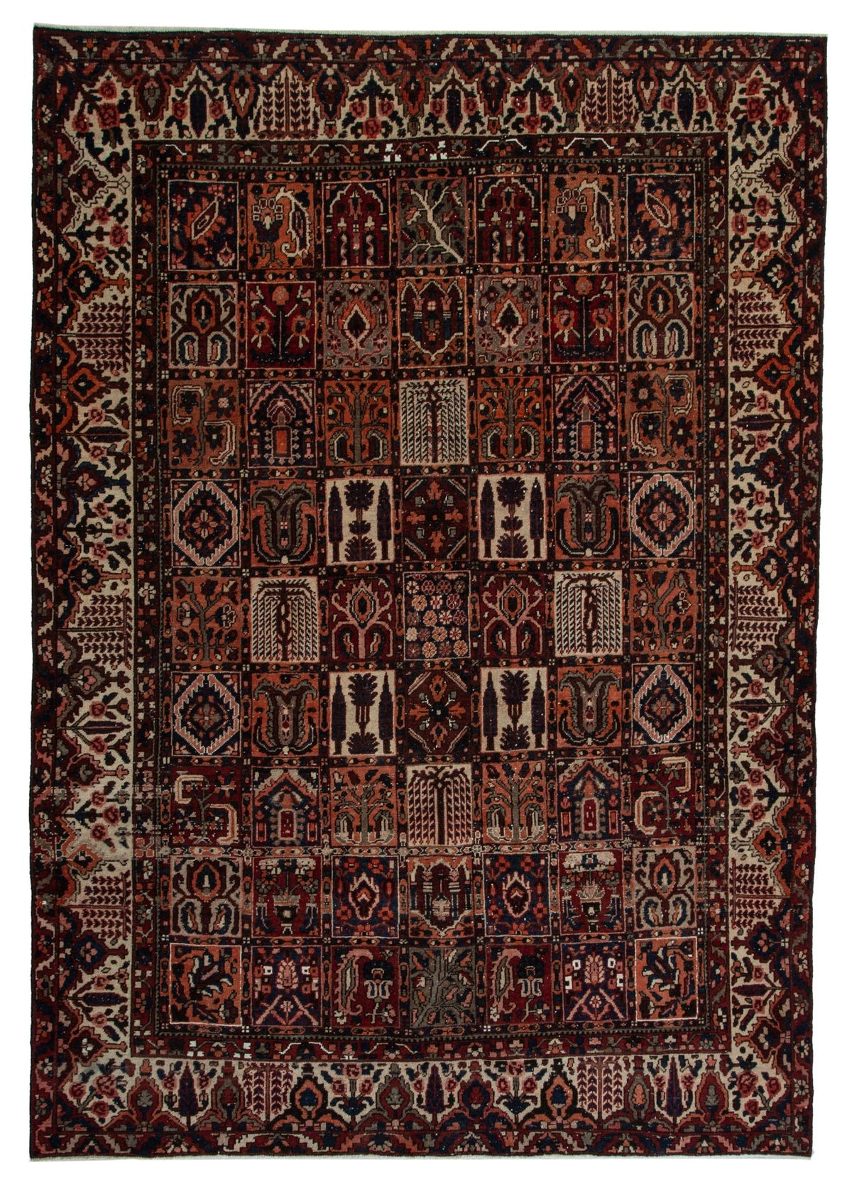 5836, Persian Bakhtiari Oversized Rug