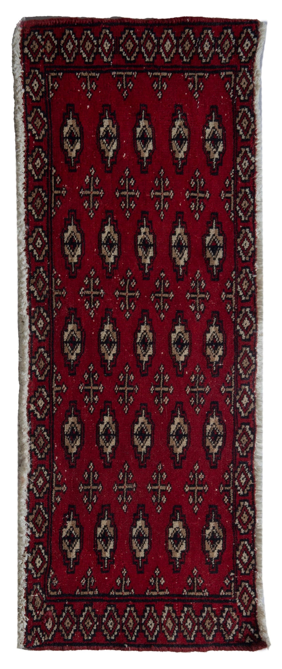5845, Persian Torkaman Mini Rug