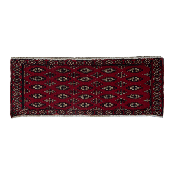 5845 - Persian Torkaman Runner Rug 3'3" x 1'6"