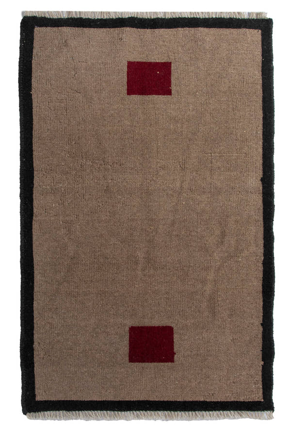 5847, Persian Gabbeh Mini Rug