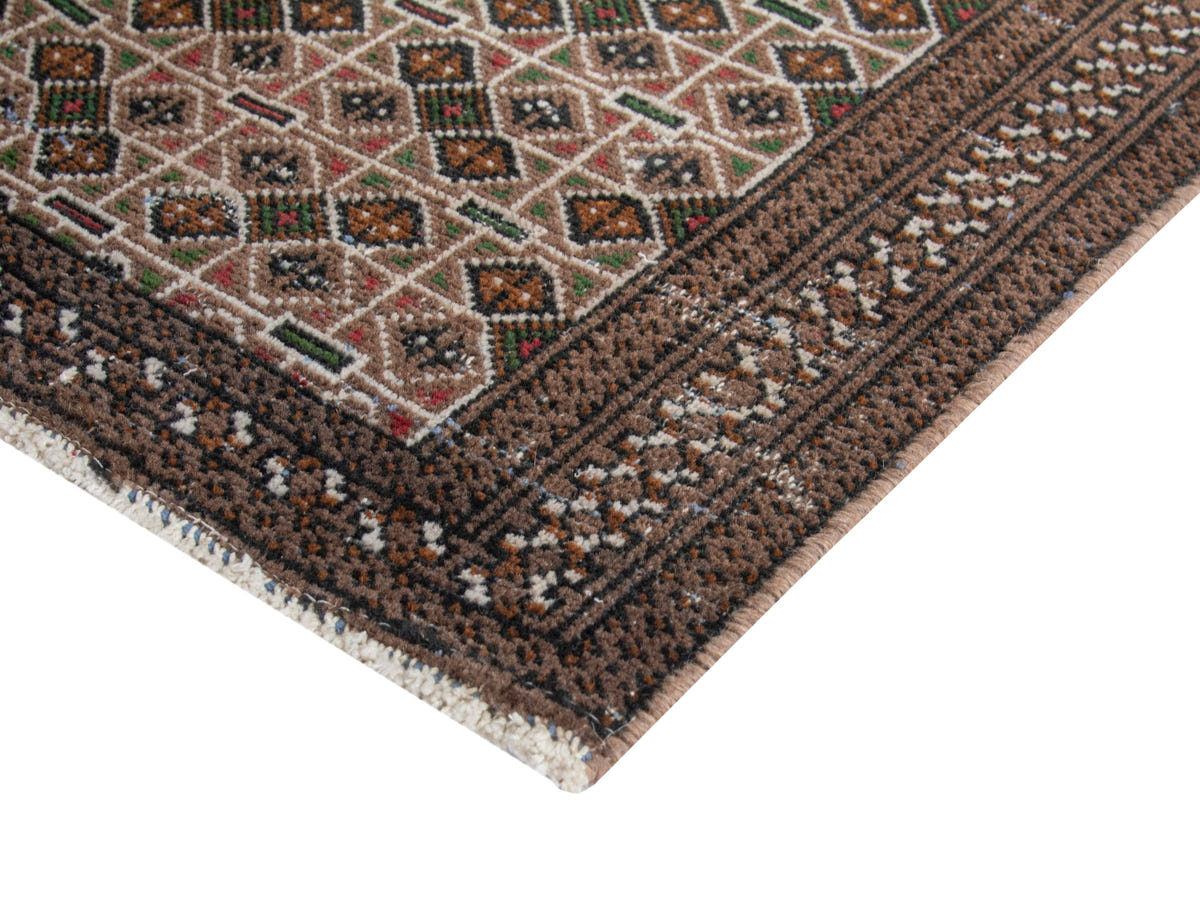 5849, Persian Torkaman Mini Rug