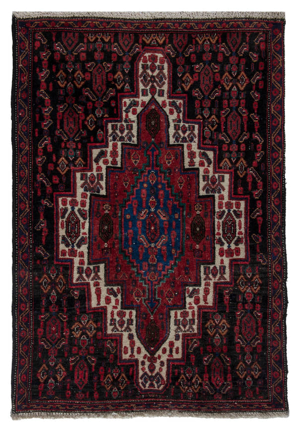 5850, Persian Sanandaj Mini Rug