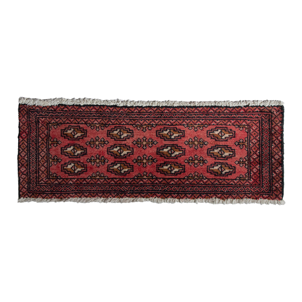 5851 - Persian Torkaman Accent Rug 3'3" x 1'8"