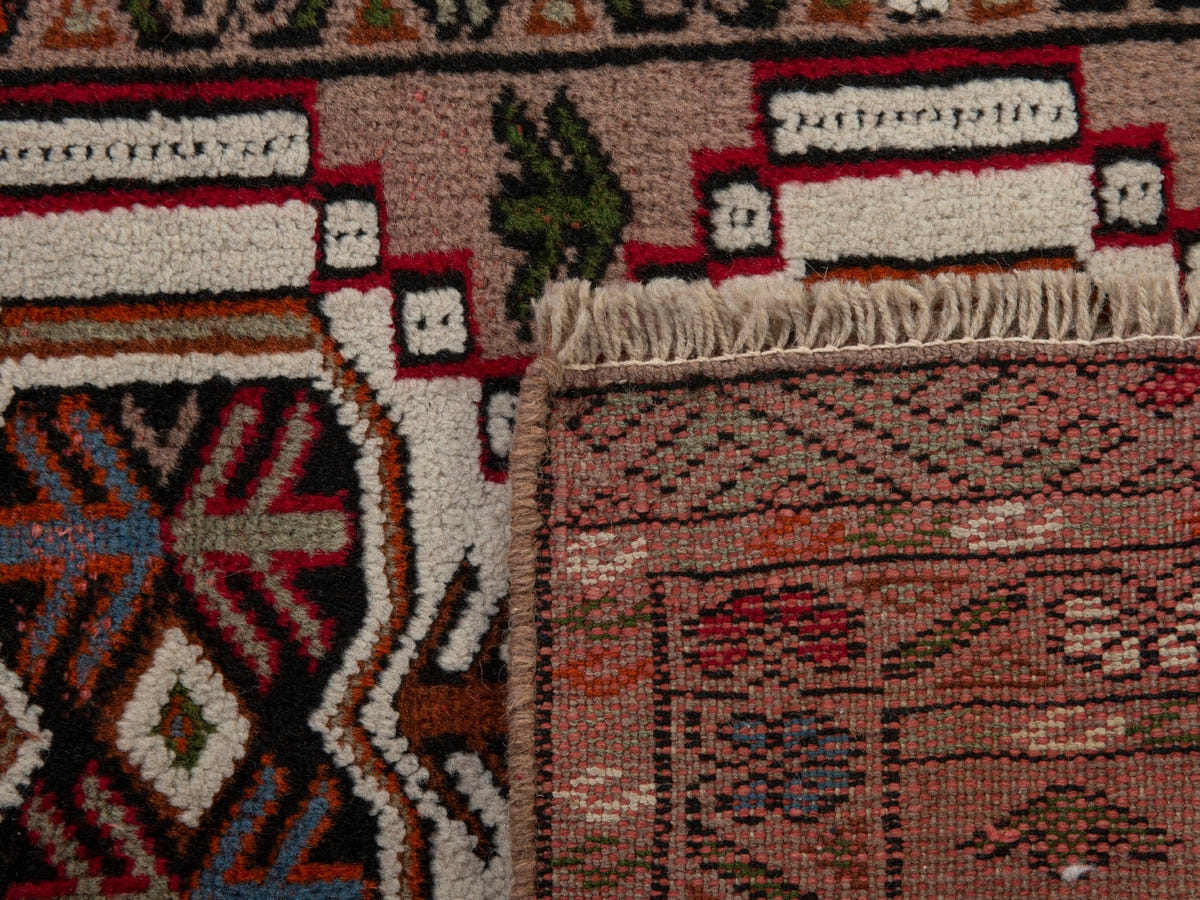 5856, Persian Torkaman Mini Rug