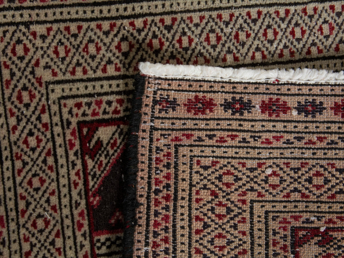 5861, Persian Torkaman Mini Rug
