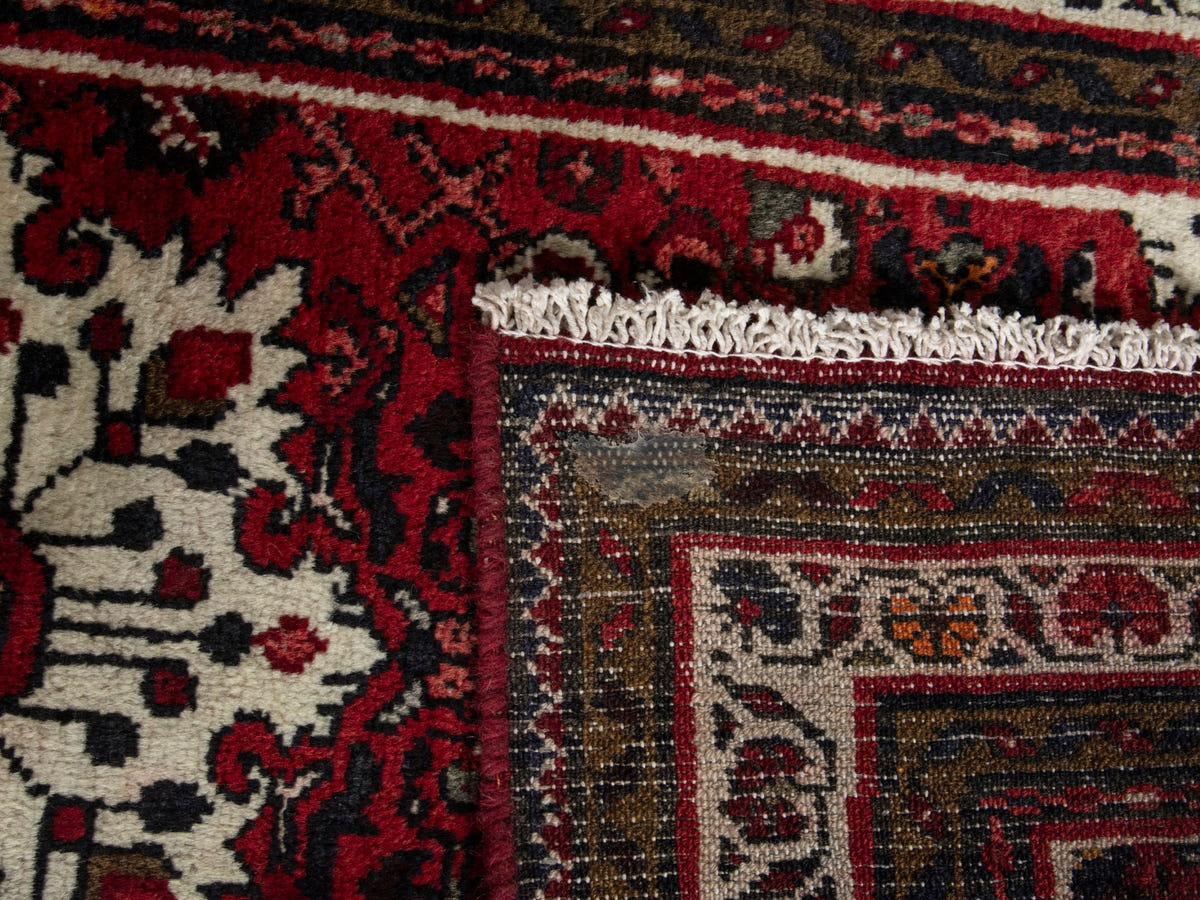5863, Persian Hamadan Mini Rug