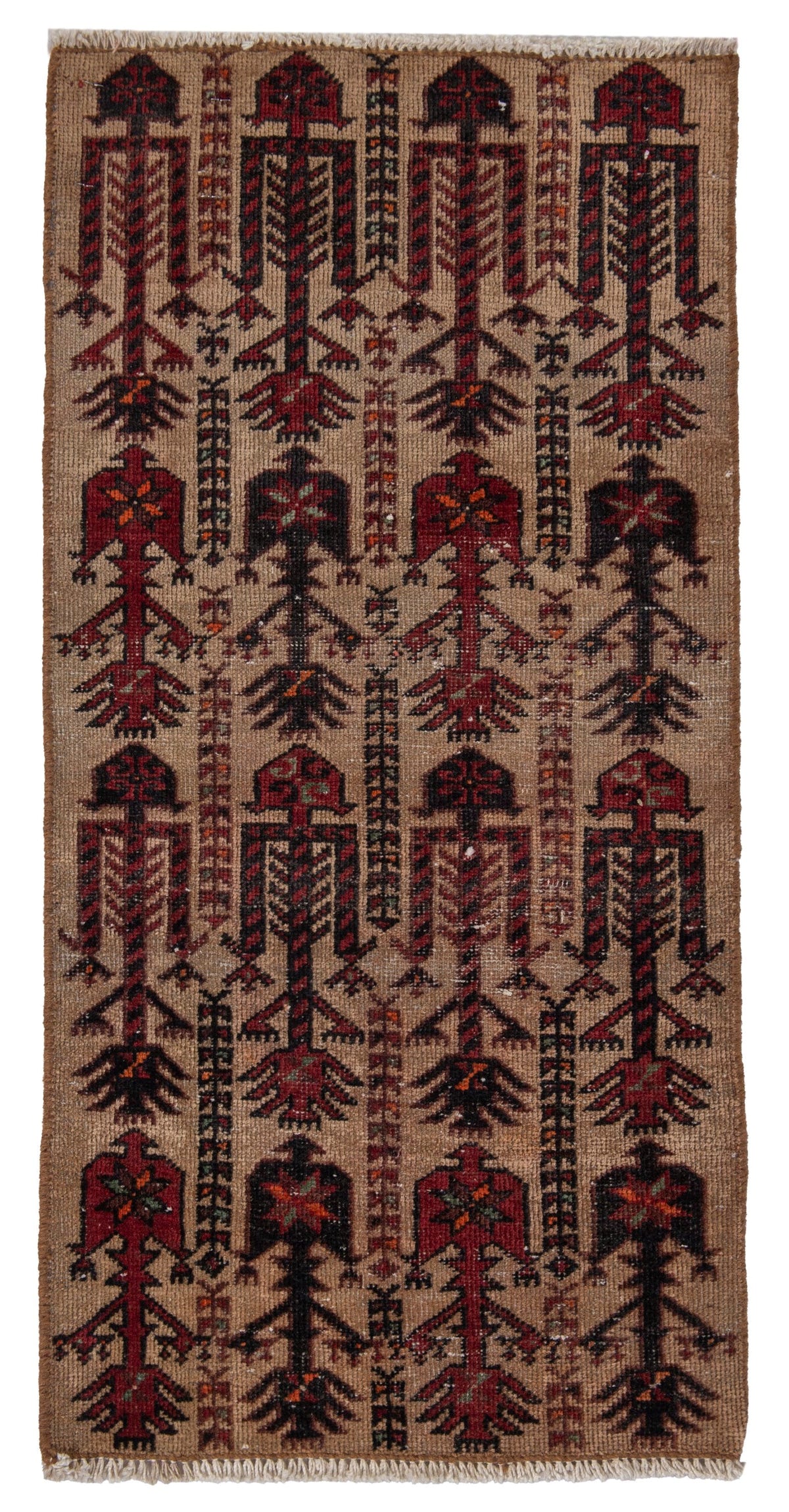 5872, Persian Baluch Mini Rug