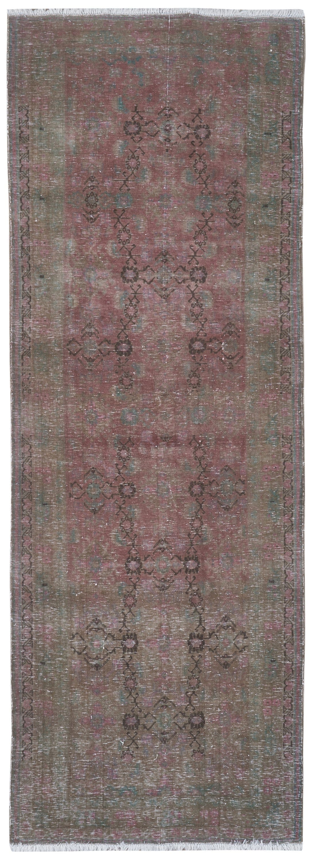 8904, Persian Hamadan Runner Rug