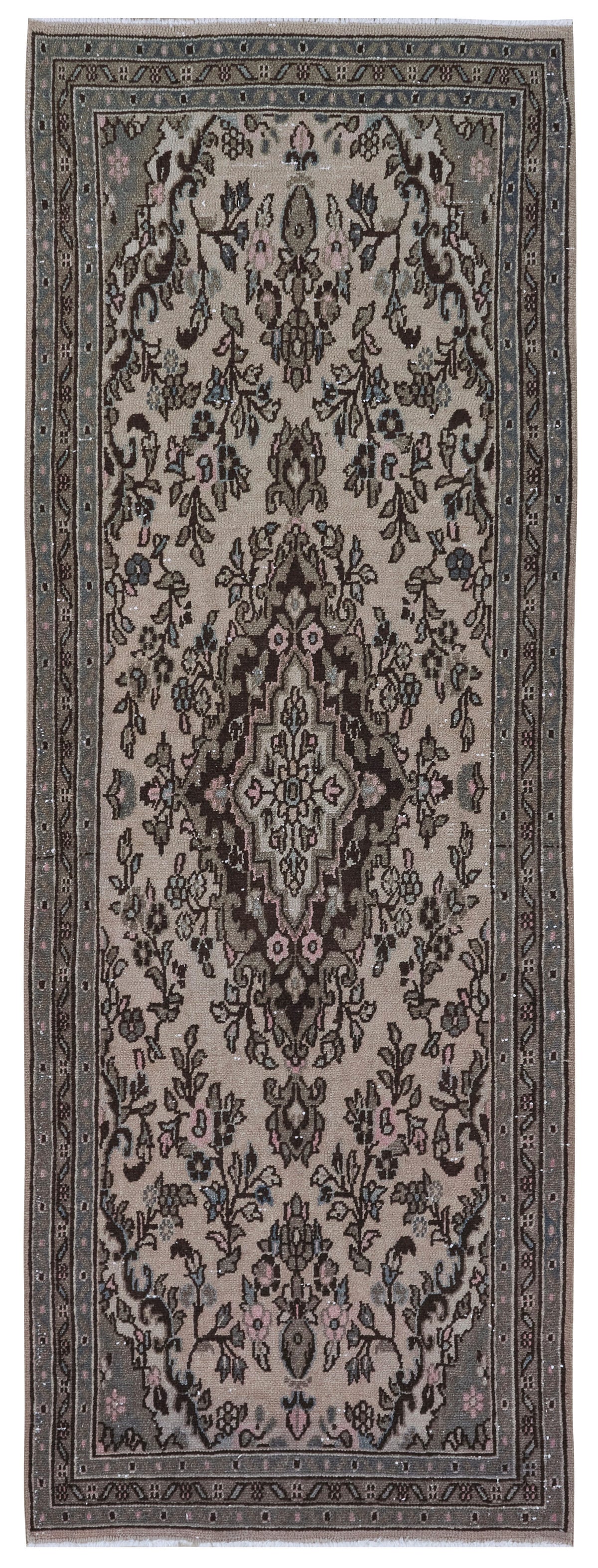 8905, Persian Hamadan Runner Rug