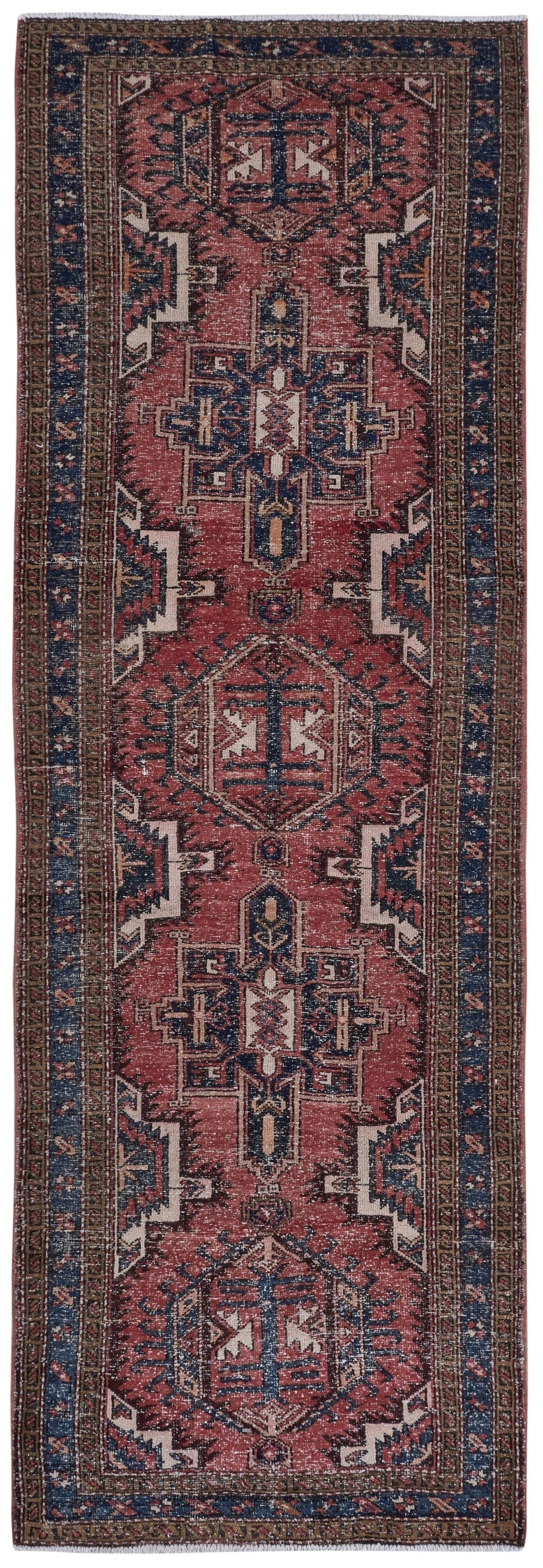 8913, Persian Gharajeh Runner Rug