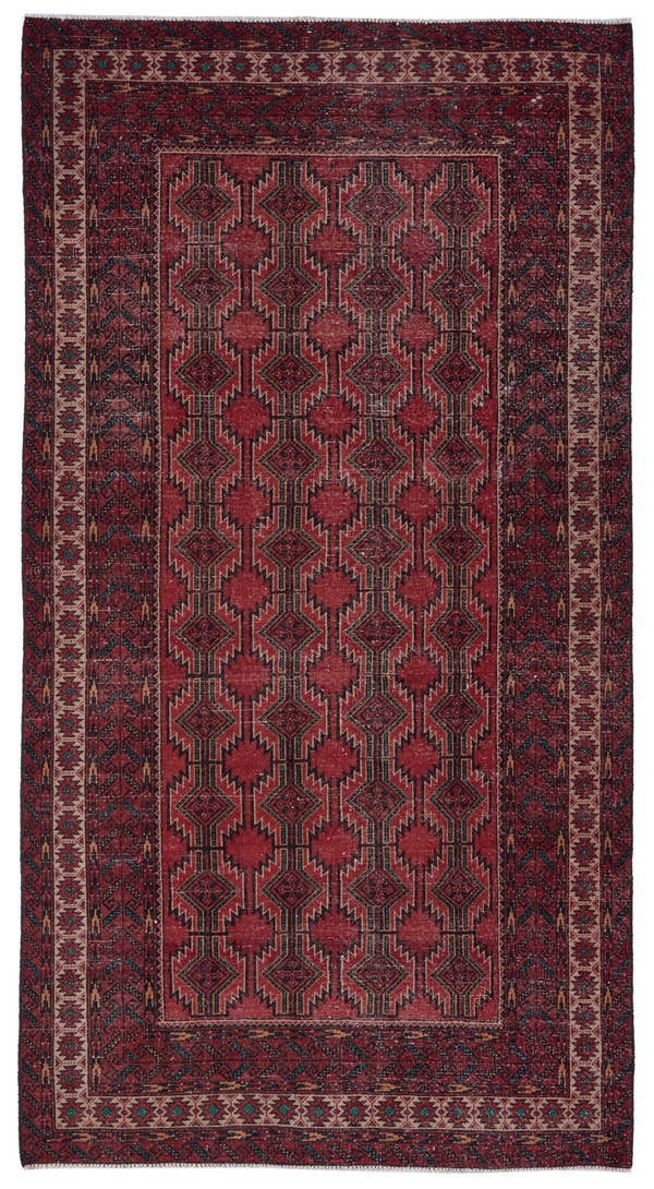 8934, Persian Baluch Area Rug