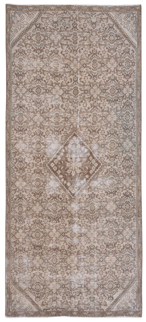 8949, Persian Hamadan Runner Rug