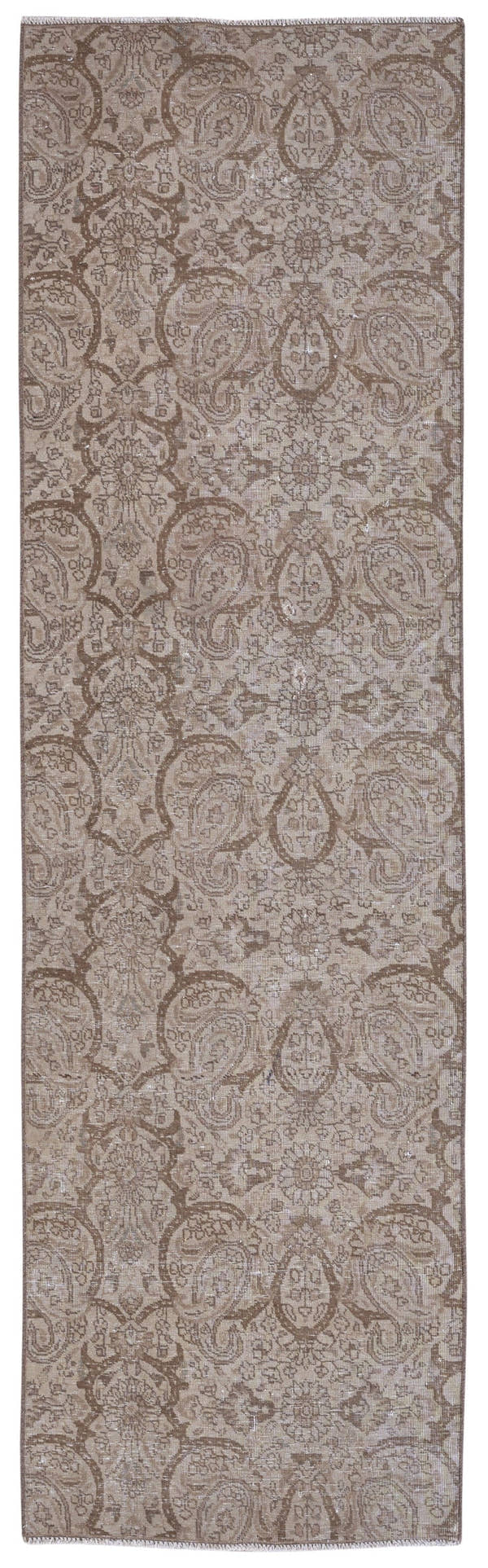 8950, Persian Tabriz Runner Rug