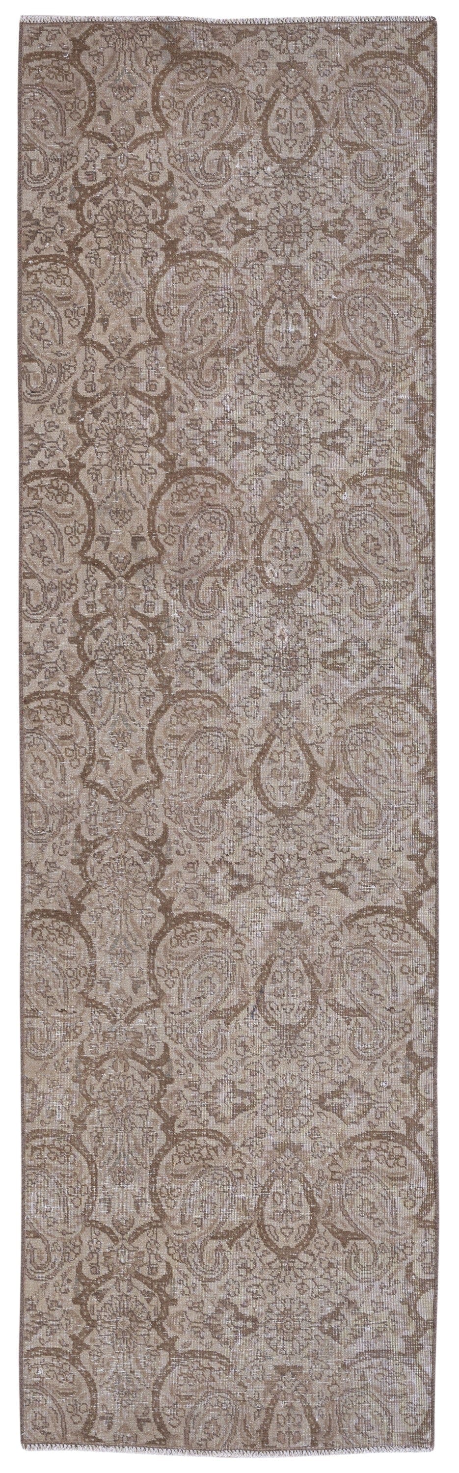 8950, Persian Tabriz Runner Rug