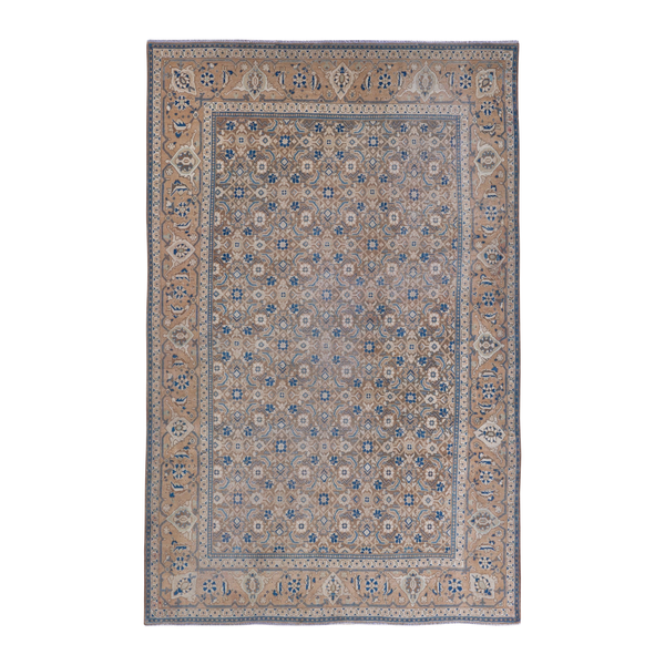 Persian Mahal area rug in taupe and greige, 6'11" x 10'3"