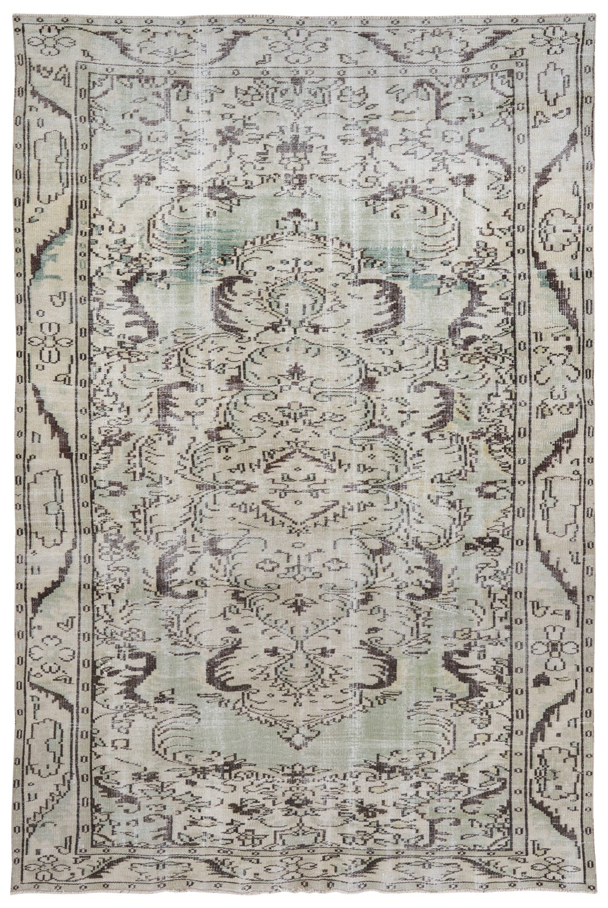 8034, Turkish Manisa Area Rug