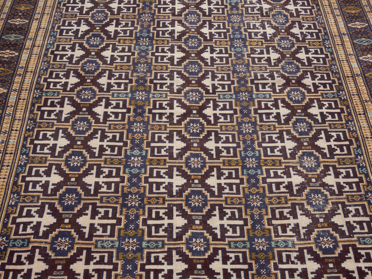 8933, Persian Torkaman Area Rug