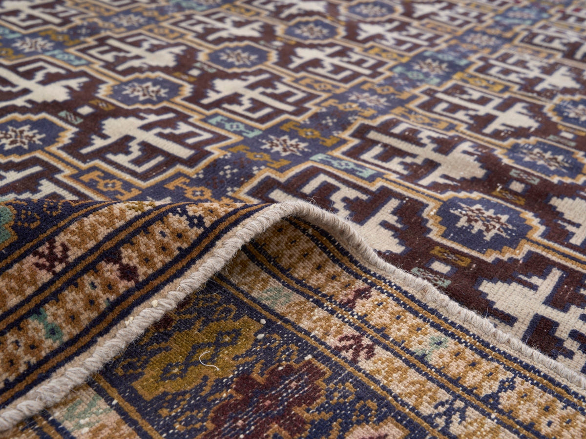 8933, Persian Torkaman Area Rug