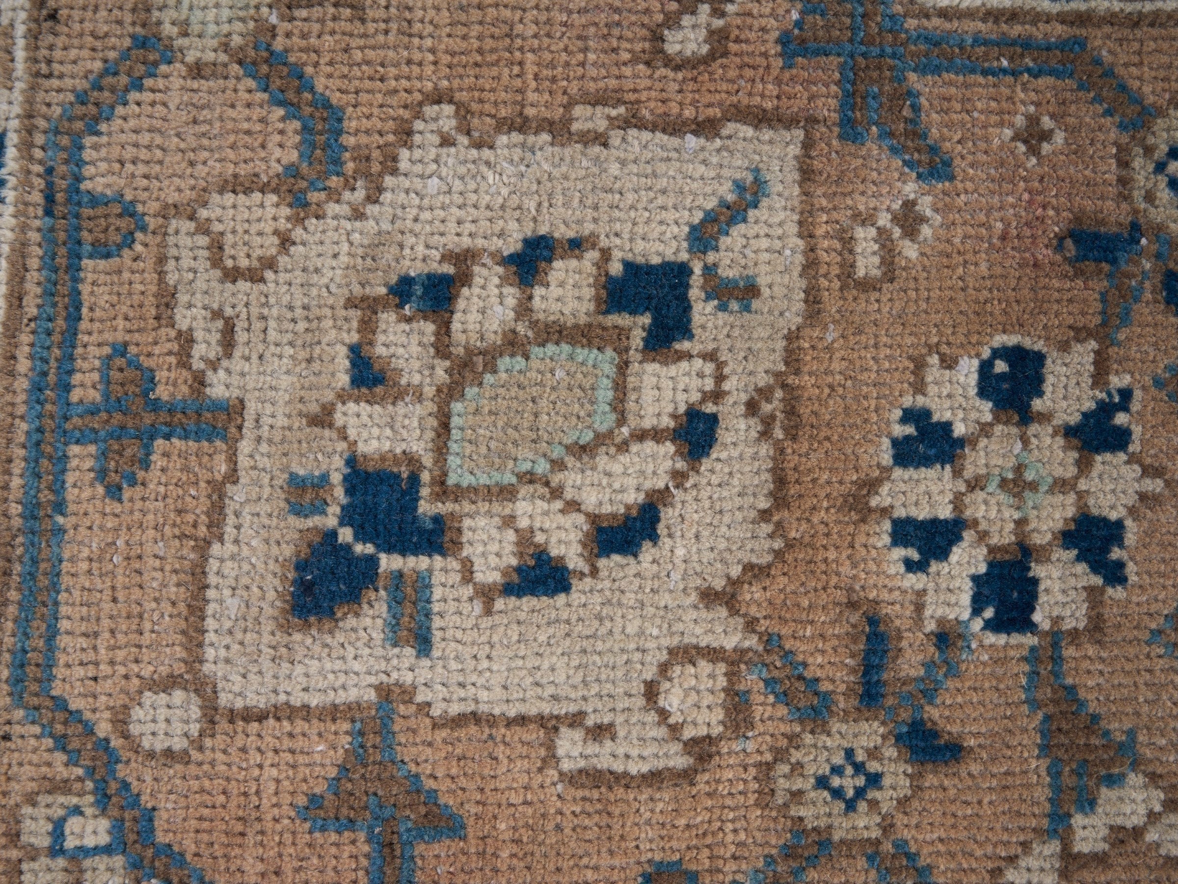 Persian Mahal area rug in taupe and greige, view 11 of 15