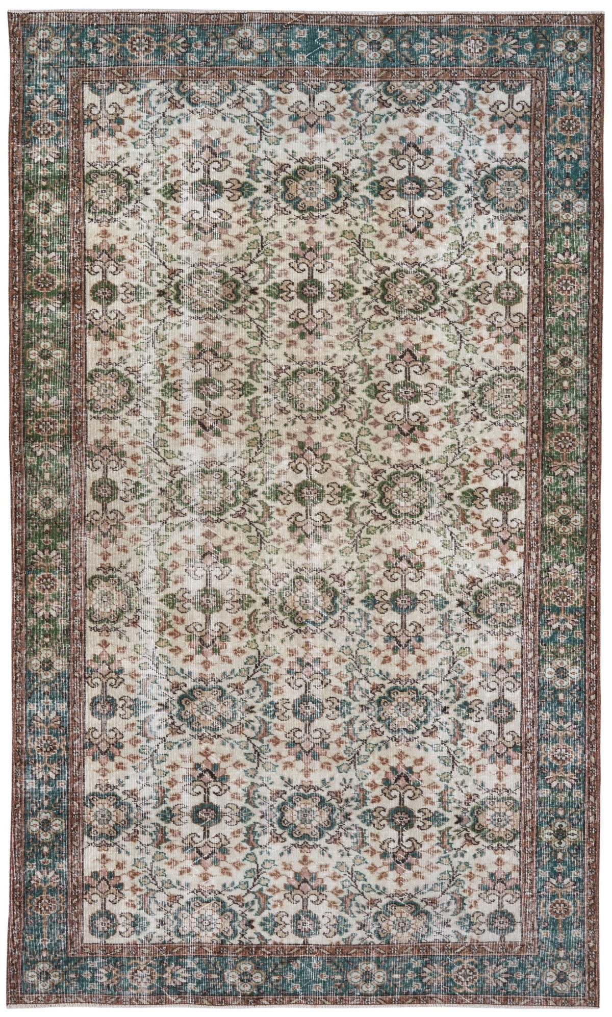 8076, Turkish Isparta Area Rug