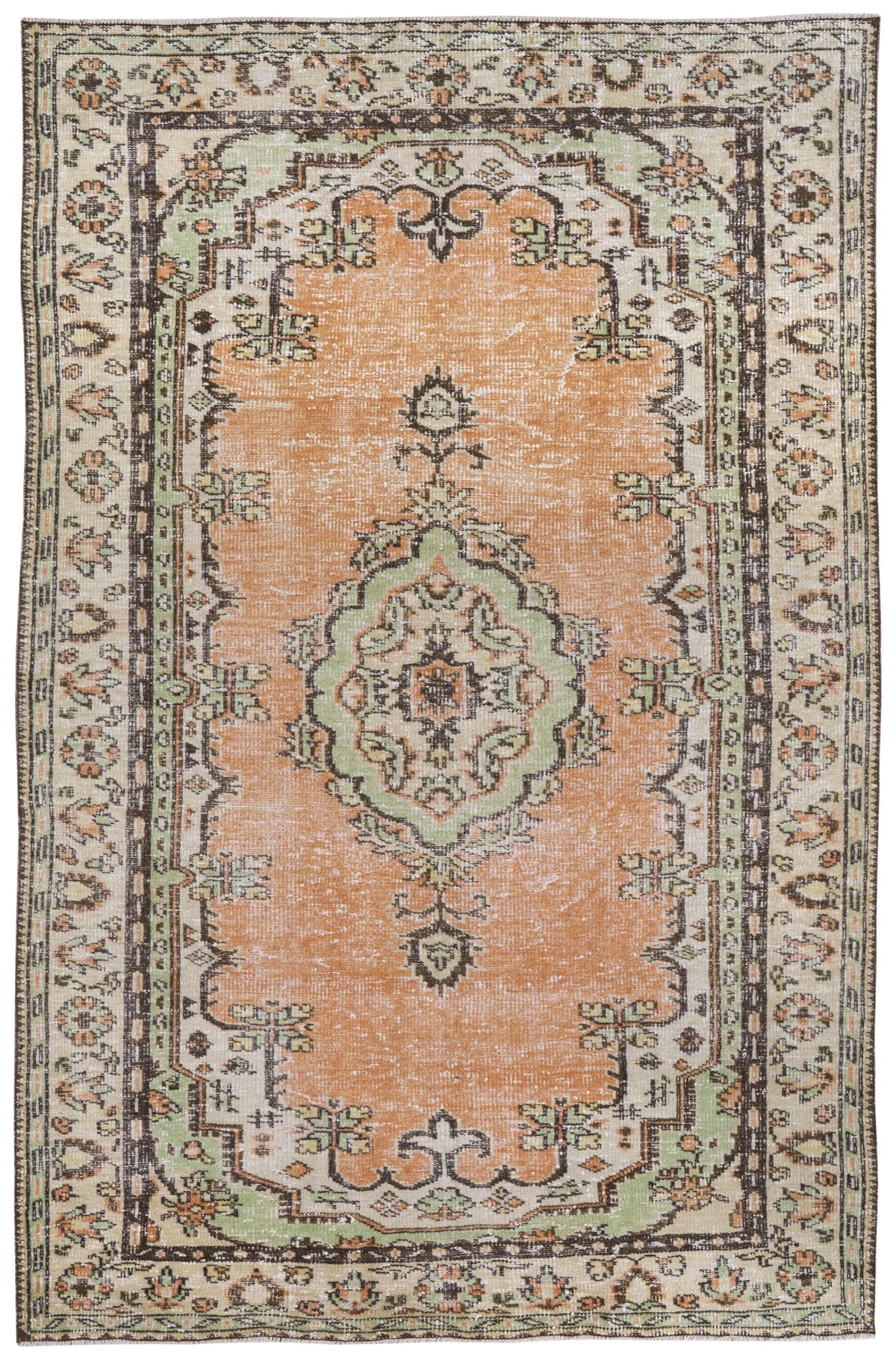 8113, Turkish Manisa Area Rug