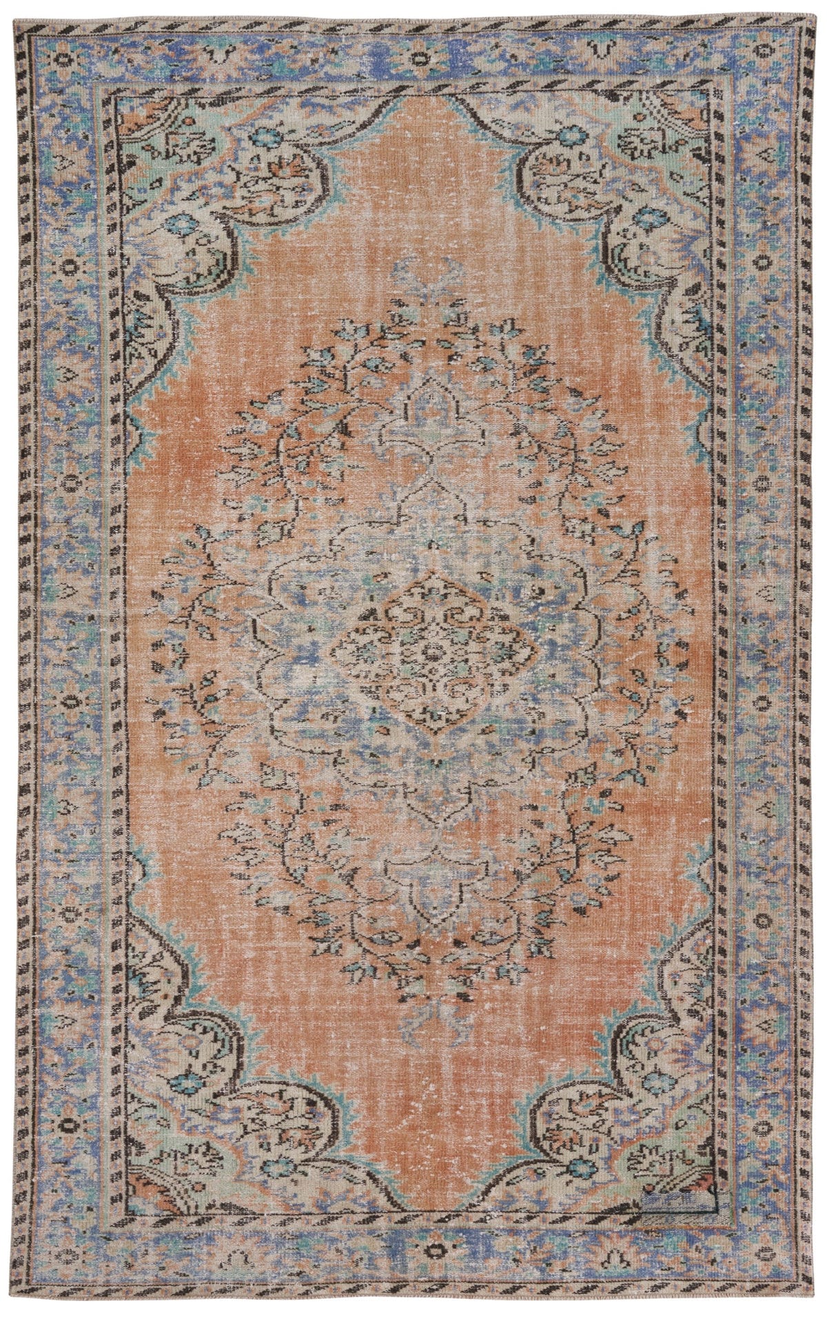 8127, Turkish Manisa Area Rug