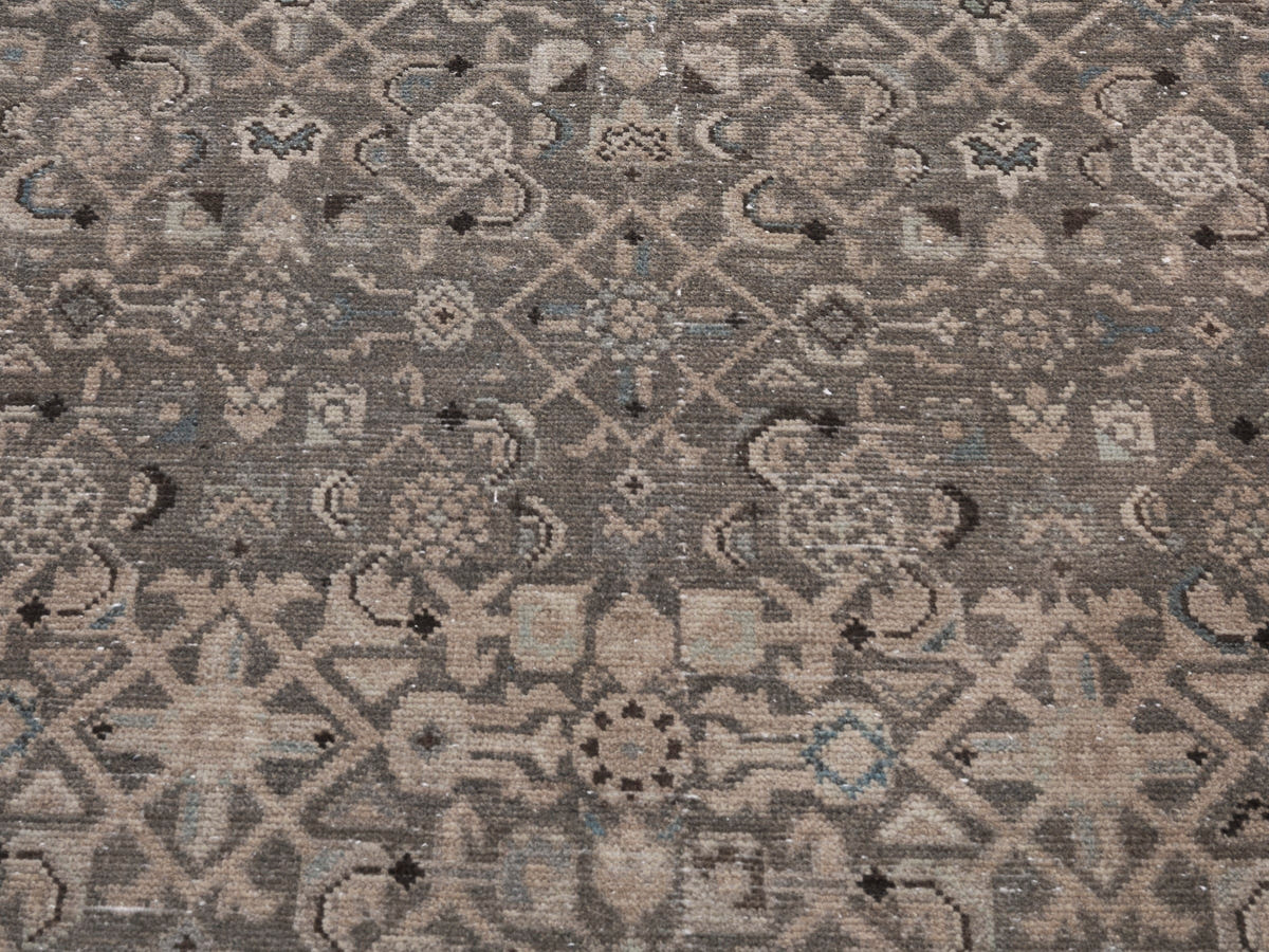 8966, Persian Hamadan Runner Rug