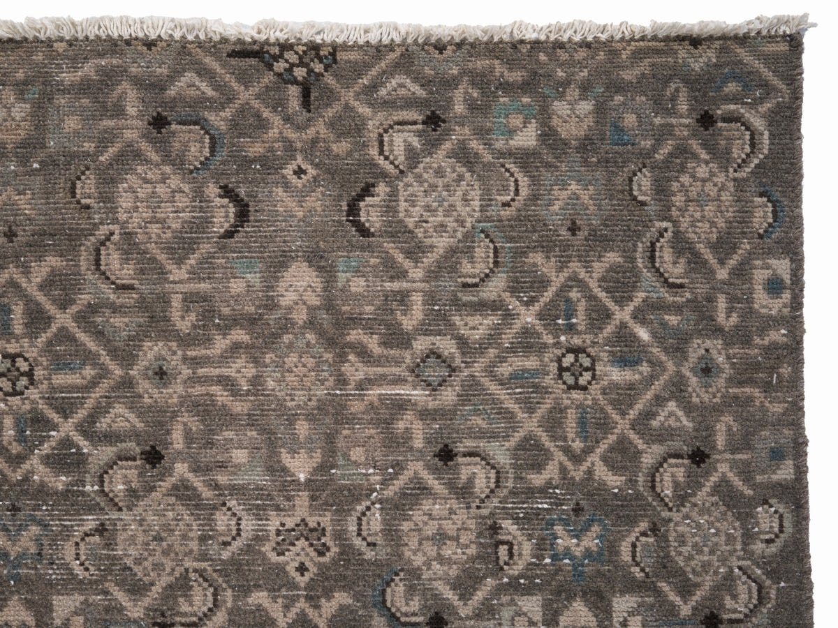 8966, Persian Hamadan Runner Rug