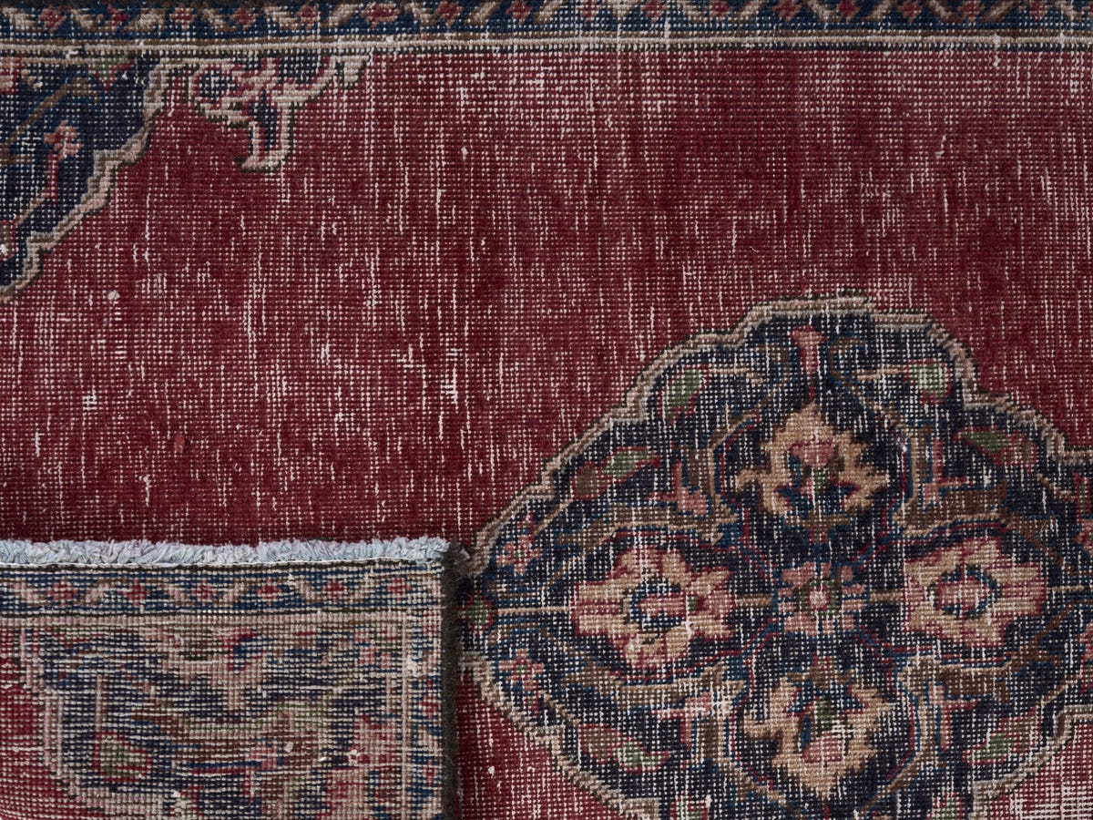 8954, Persian Tabriz Runner Rug