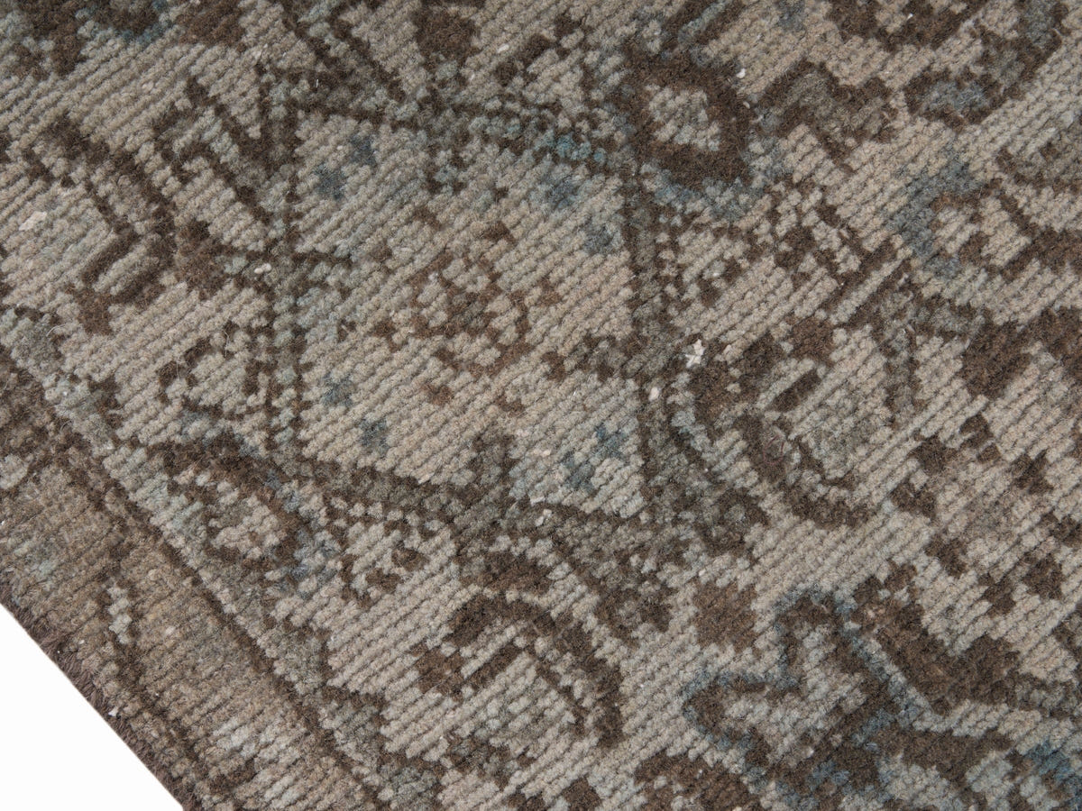 8949, Persian Hamadan Runner Rug