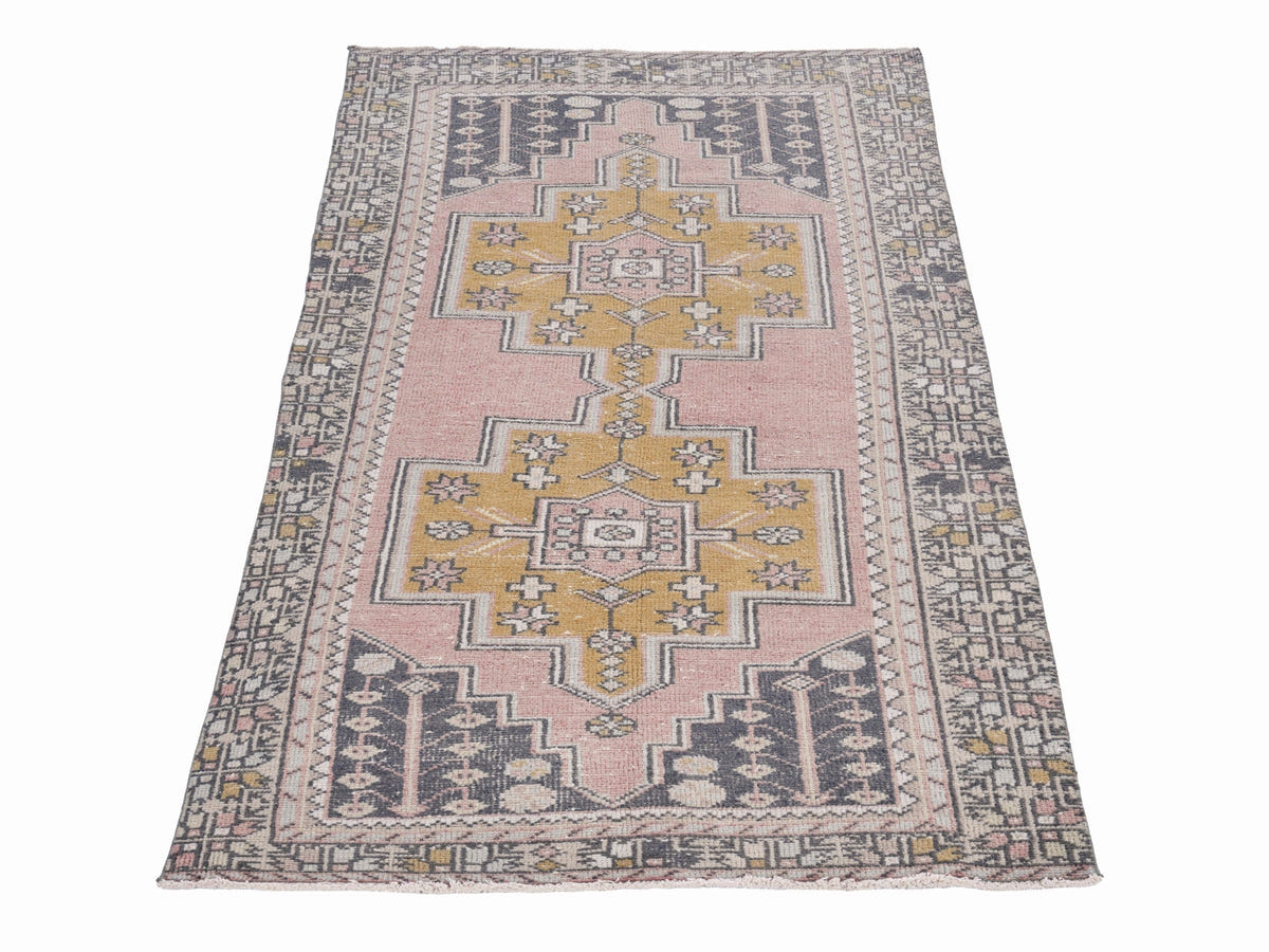 8891, Turkish Anatolian Runner Rug