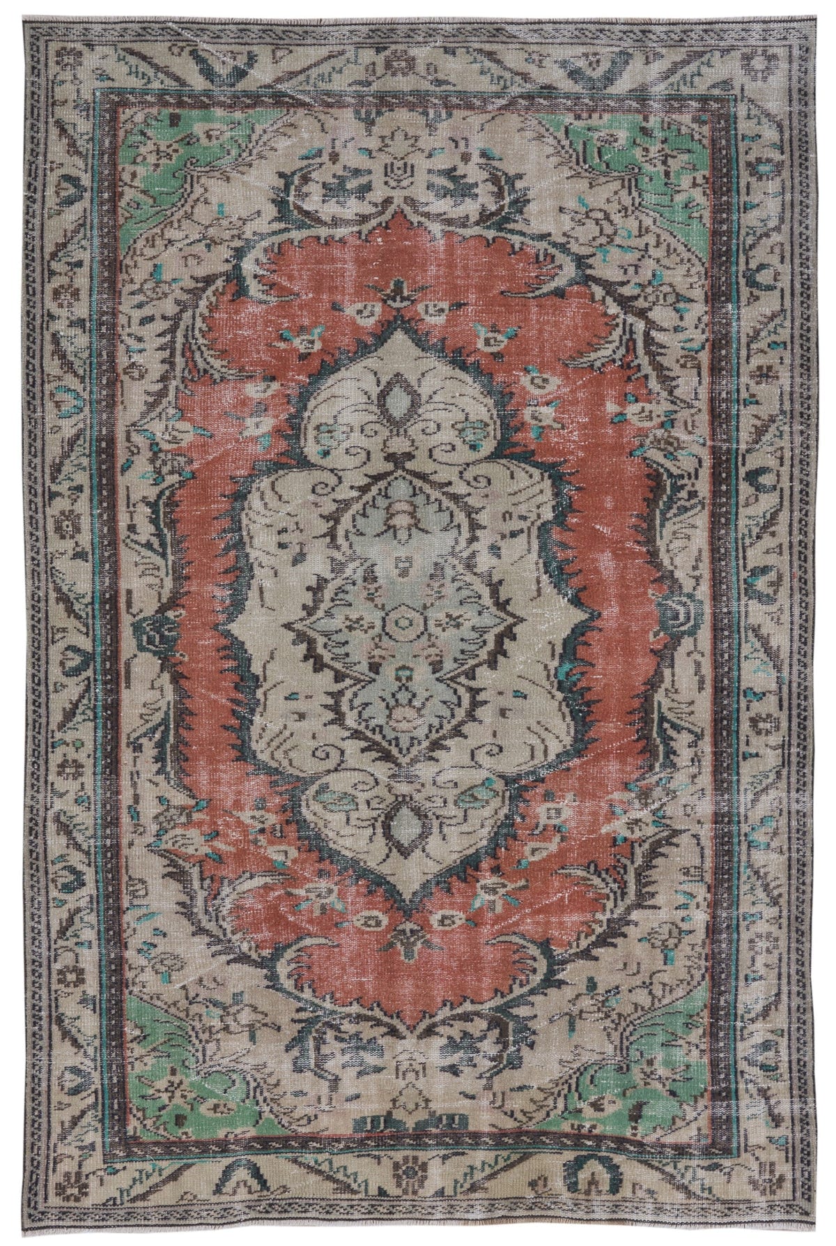 8225, Turkish Manisa Area Rug