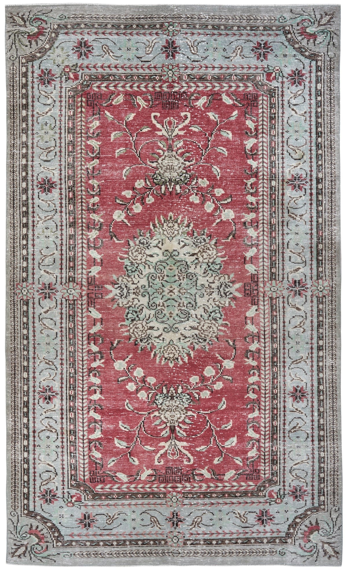 8241, Turkish Manisa Area Rug