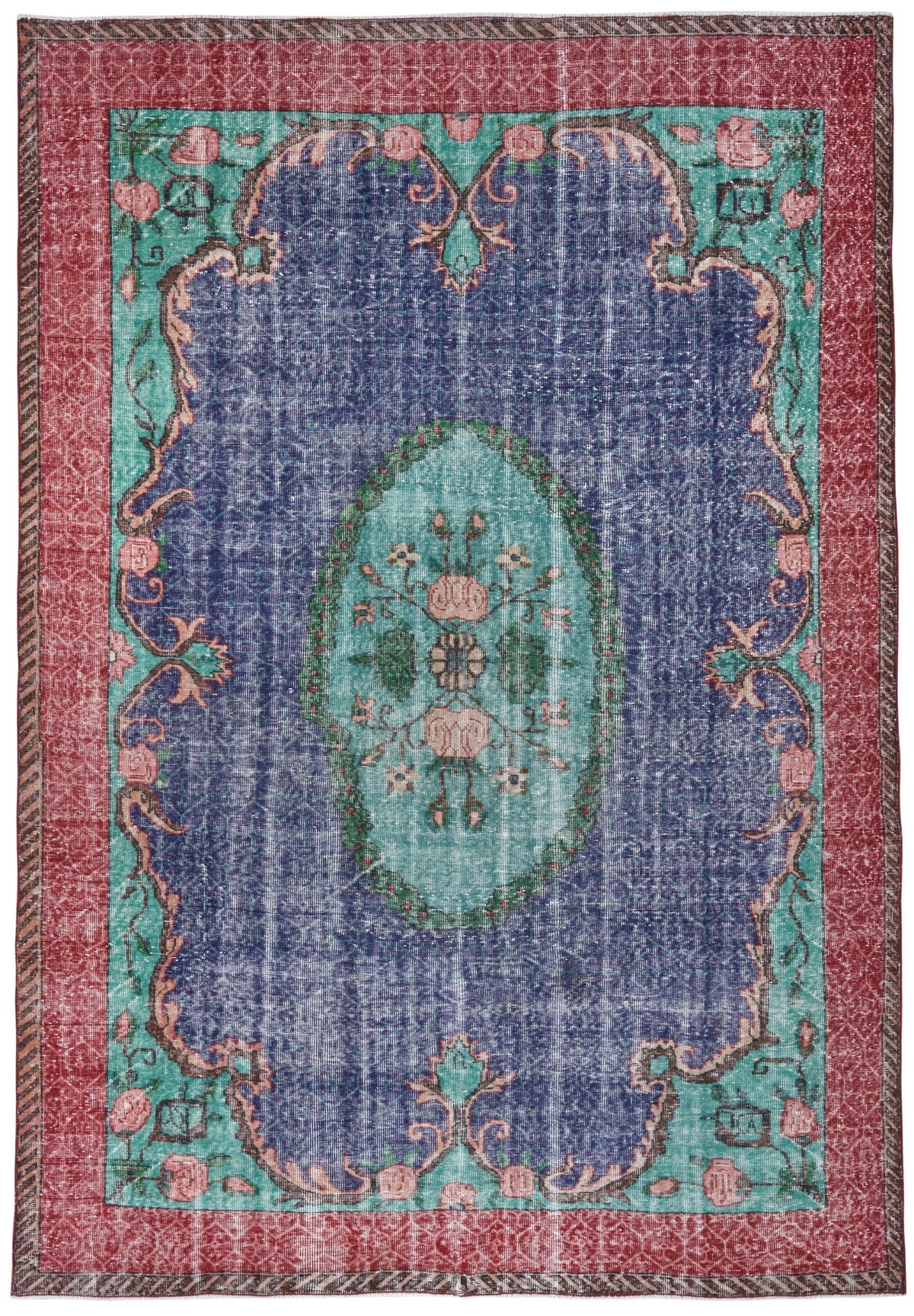 8249, Turkish Isparta Area Rug
